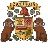 Герб семьи Кисенков