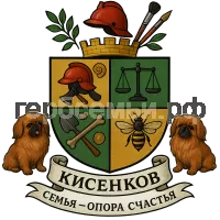 Герб семьи Кисенков