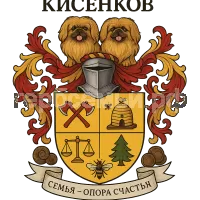 Герб семьи Кисенков
