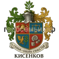 Герб семьи Кисенков