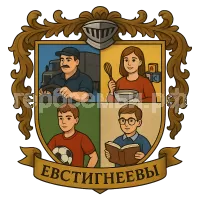 Герб семьи Евстигнеевы