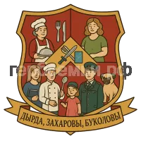 Герб семьи Дырда, Захаровы, Буколовы