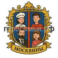 Герб семьи Москвина
