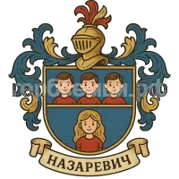 Герб семьи Назаревич
