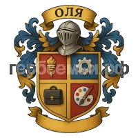 Герб семьи Оля