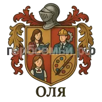 Герб семьи Оля