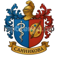 Герб семьи Санникова