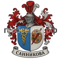 Герб семьи Санникова