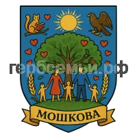Герб семьи Мошкова