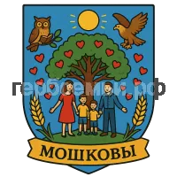 Герб семьи Мошкова