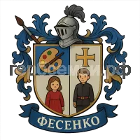 Герб семьи Фесенко