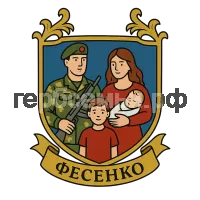 Герб семьи Фесенко