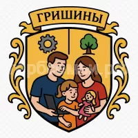 Герб семьи Гришины