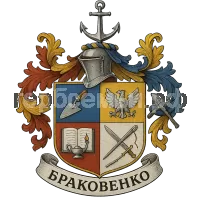 Герб семьи Браковенко