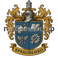 Герб семьи Браковенко