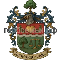 Герб семьи Леонардо-Сайс