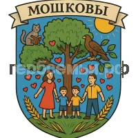 Герб семьи Мошковы