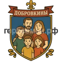 Герб семьи Добровкины