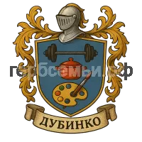 Герб семьи дубинко