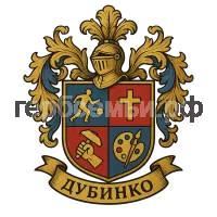 Герб семьи дубинко