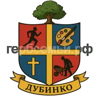 Герб семьи дубинко