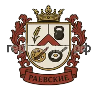 Герб семьи раевские