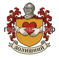 Герб семьи Долишний