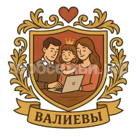 Герб семьи Валиевы