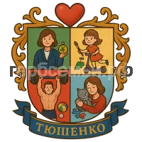Герб семьи Тюшенко