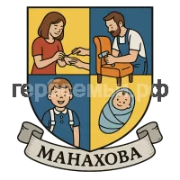 Герб семьи Манахова