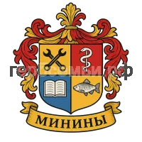 Герб семьи Минины