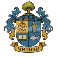 Герб семьи Минины