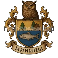 Герб семьи Минины