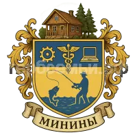Герб семьи Минины