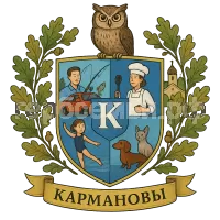 Герб семьи Кармановы