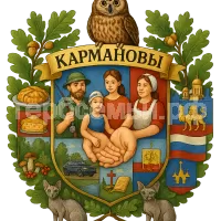 Герб семьи Кармановы