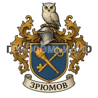 Герб семьи Зрюмов