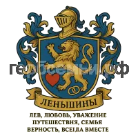 Герб семьи Леньшины