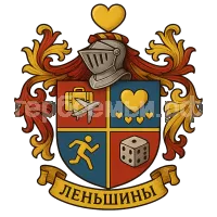 Герб семьи Леньшины