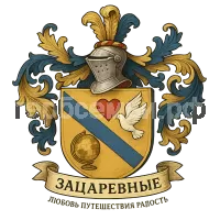 Герб семьи Зацаревные