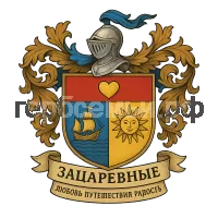 Герб семьи Зацаревные