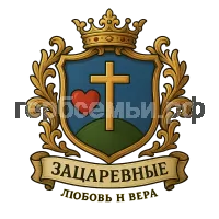 Герб семьи Зацаревные