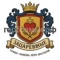 Герб семьи Зацаревные