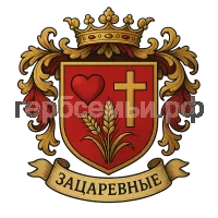 Герб семьи Зацаревные