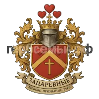 Герб семьи Зацаревные