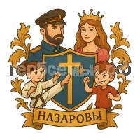 Герб семьи Назаровы