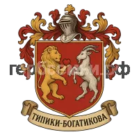 Герб семьи Типикин Богатикова