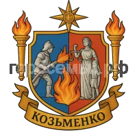 Герб семьи Козьменко