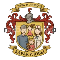 Герб семьи Каракуловы
