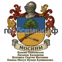 Герб семьи Мосины